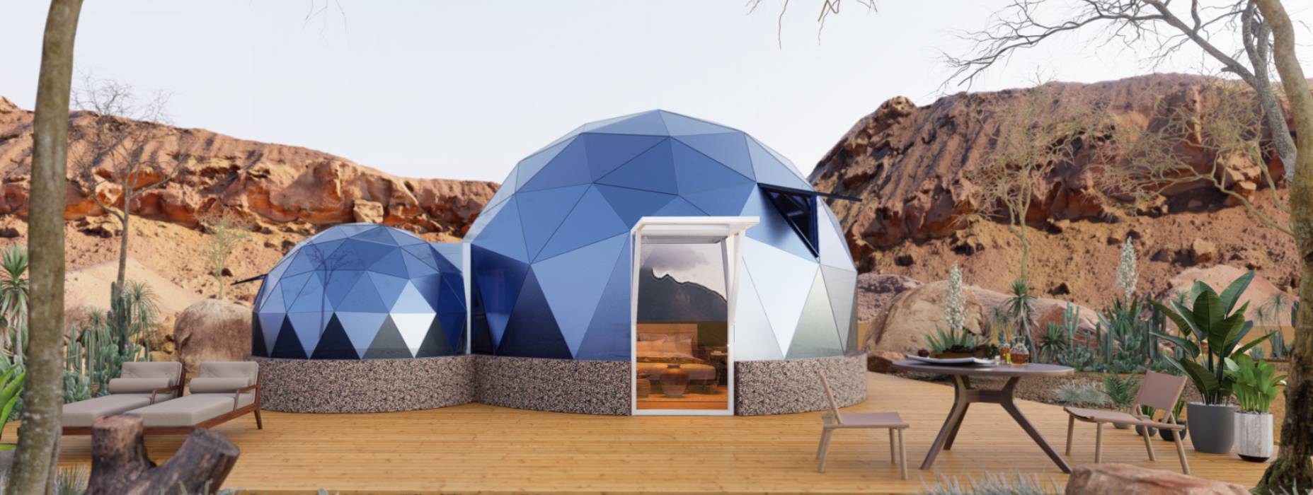 宜宾球形智能光伏玻璃星空房